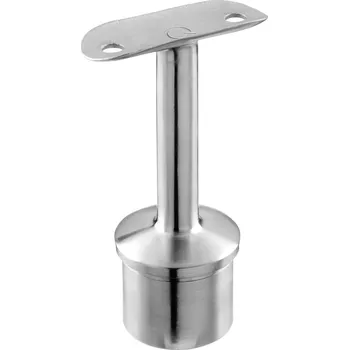 Konzole pro madlo Konzole pro madlo, O48,3 x 2,6 mm, madlo O48,3 mm, nerez. ocel 304, kartáčovaná