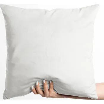 Povlak na polštářek Sametový povlak na polštář Velvet Brick SVB-202 Smetanově bílý 50 x 50 cm