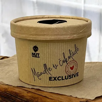 Nutworld.cz Mandle EXCLUSIVE v EKO kelímku 100g