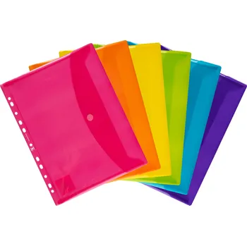 Archivační box Desky spisové Oxford A4, eruo závěs, mix 6 barev v balení