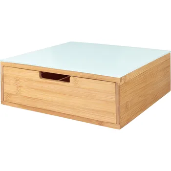 Úložný box LIVARNO home Box se zásuvkou s přihrádkami (bílá)