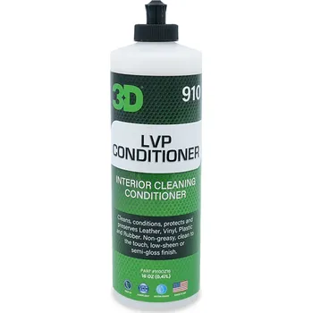 3D LVP Conditioner - prémiový kondicionér na kůži, vinyl a plasty 473 ml
