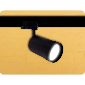 LED kolejnicové svítidlo PAVA 20W, 1700lm, 20-45°, CCT 3000/4000/6000K, 3-fázové, černé [SLI033033CCT_PW]