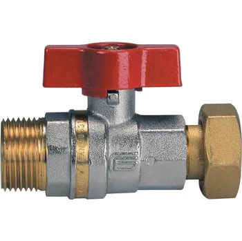 Vodovodní kohout Kulový kohout plnoprůtokový s vodoměrovým šroubením 3/4"x3/4"