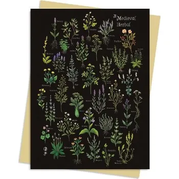 Cizojazyčná kniha Anna Stead: A Medieval Herbal Greeting Card Pack