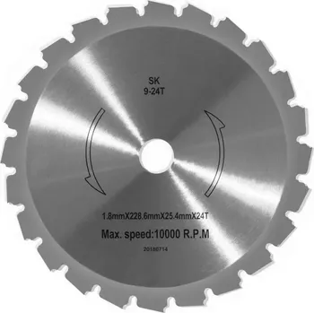 Řezný kotouč STIGA Řezný kotouč 24T 228 mm (1911-9266-01)