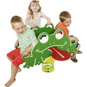 Dětská houpačka Houpačka pružinová - ŽÁBA - čtyřhoupačka