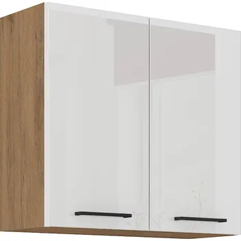 Stolarz-Lempert Kuchyňská skříňka Vigo bílý lesk - horní 80 G-72 2F