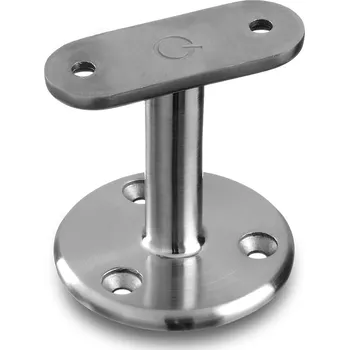 Zábradlí Konzole pro madlo MOD 0708, montáž na stěnu Konzole pro madlo MOD 0708, montáž na stěnu, ploché madlo, nerez. ocel 304, kartáčovaná