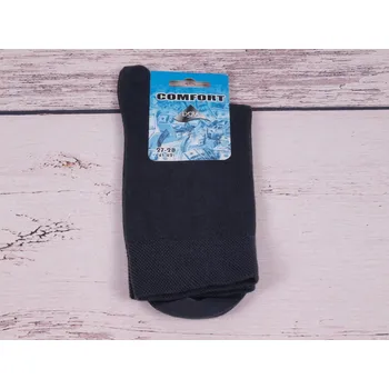 Pánské ponožky české ponožky Props COMFORT jednobarevné TM. ŠEDÉ velikosti ponožek: 32-34 ( EUR vel. 47-50)