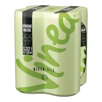 Limonáda Vinea bílá - plech, 4x 0,33 l