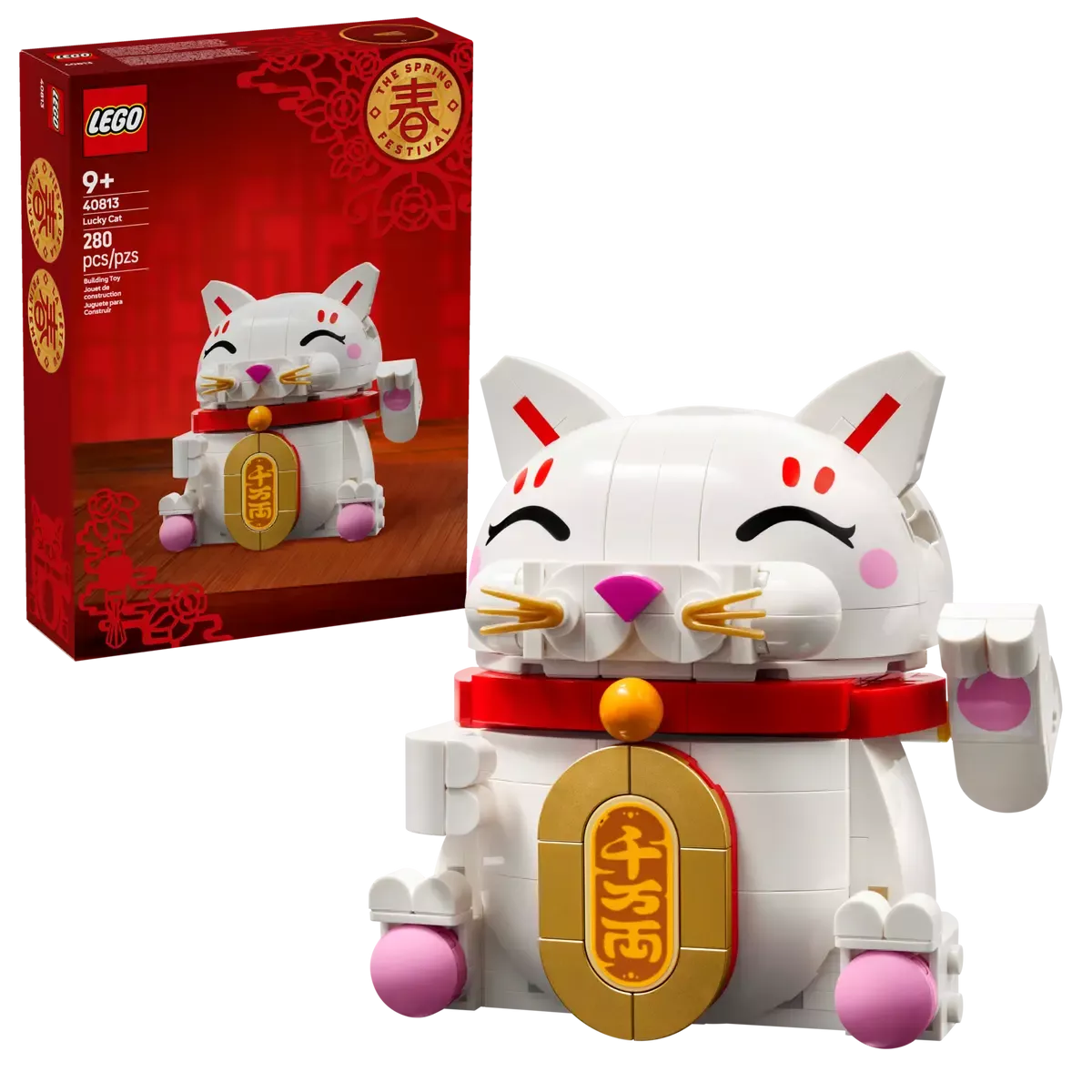 LEGO® 40813 Kočka pro štěstí