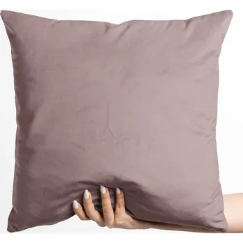 Povlak na dekorativní polštářek Sametový povlak na polštář Velvet Premium SVP-002 Starorůžový 40 x 60 cm
