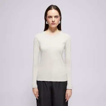 Pánské tričko Champion Tričko Crewneck Long Sleeve Tričko Béžová M