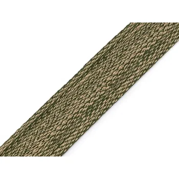 Oboustranný popruh šíře 39 mm METRÁŽ - 2 zelená