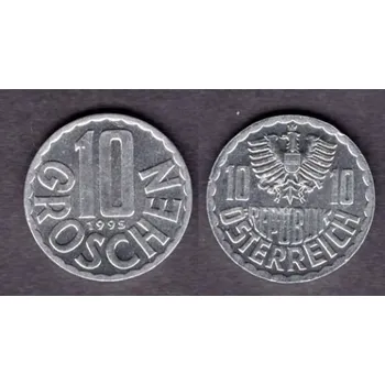 RAKOUSKO. 10 Groschen 1995.