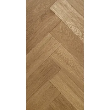 dřevěná podlaha BO-MA Dřevěná podlaha BECCO Dub Herringbone, přírodní olej