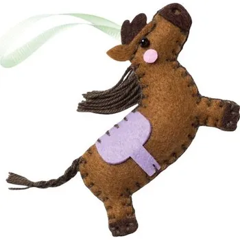 kreativní sada Mini sada na šití koník