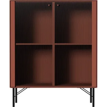 Knihovna Vitrína v cihlové barvě 91x111 cm Edge by Hammel – Hammel Furniture ID_1583166