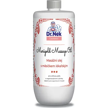 Masážní přípravek Dr.nek Cosmetics MĚSÍČEK LÉKAŘSKÝ Masážní olej 1l