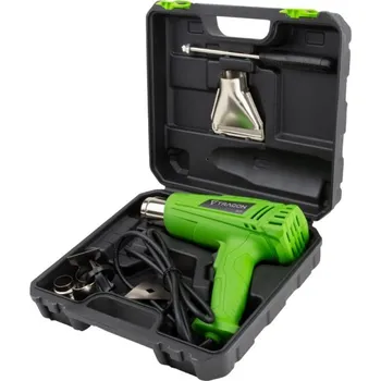 Horkovzdušná pistole Tracon HLF3 Horkovzdušná pistole 230V, 50Hz, 1000/2000W, 350/600°C (Tracon HLF3)