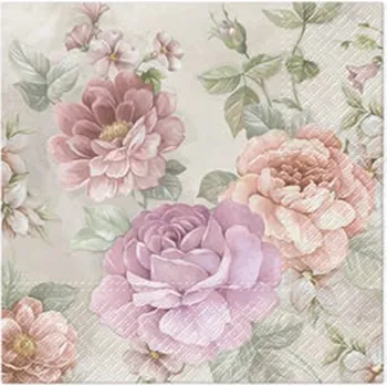 Papírový kapesník Ubrousky 20ks Memory of summer 33x33 cm 105 gram