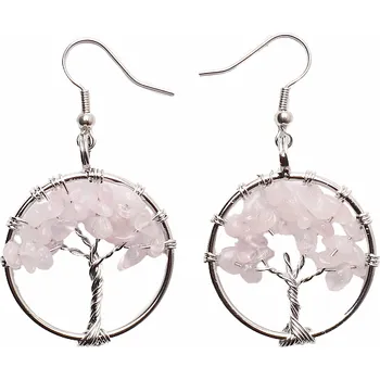 Náušnice Růženín náušnice Strom života cca 5 cm