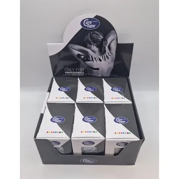 Tejpovací páska CureTape® Classic - 5cm x 5m, balení 6ks černá