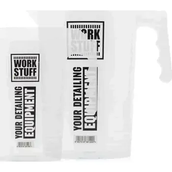 Work Stuff Sizeer Measuring Cup - plastová odměrka se sítkem a víkem 1000 ml