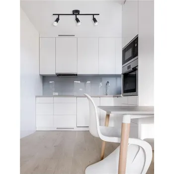 NOVALUCE Bodové svítidlo LUP saténový černý kov GU10 3x5W 230V IP20 bez žárovky - NOVA LUCE