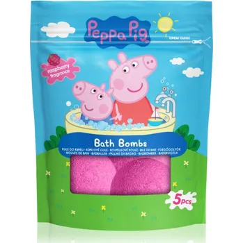 bomba do koupele Peppa Pig Bath Bombs šumivá koule do koupele 5x50 g