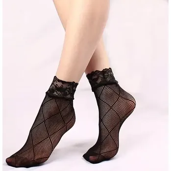 Dámské ponožky IGNITE Dámské síťované ponožky se vzorem