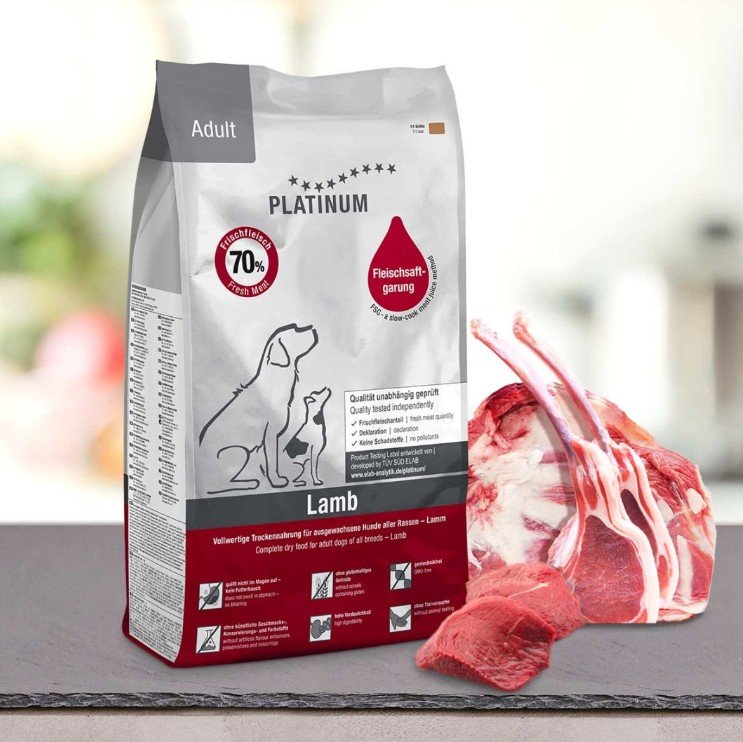 Platinum Natural Food Platinum Natural Adult Lamb & Rice 5kg
