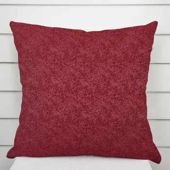 Povlak na dekorativní polštářek Dekorační povlak na polštář TF-036 Venezia vínově červený 50 x 50 cm