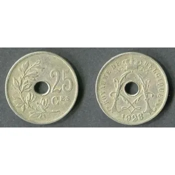 BELGIE. 25 centimes 1928. BELGIQUE.