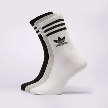 Pánské ponožky Adidas Ponožky 3-Pack Socks Crew Vícebarevná 37-39