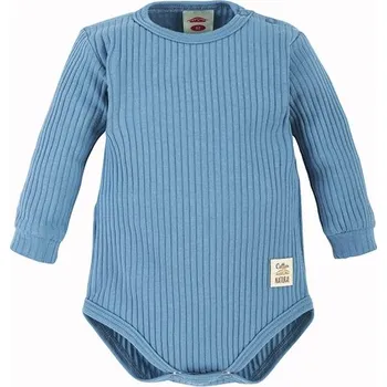 Makoma Body dlouhý rukáv Harmony JEANS MODRÁ - 86