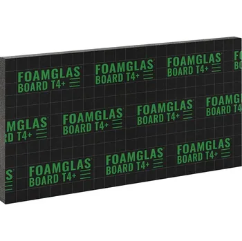 Tepelná izolace FOAMGLAS Board T4+ Izolační pěnové sklo - 100 mm, 1200 mm x 600 mm - Bal: 2,16 m2 (3 ks)
