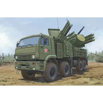 Plastikový model Russian 72V6E4 Combat Vehicle of 96K6 Pantsir-S1 ADMGS - Trumpeter 01060