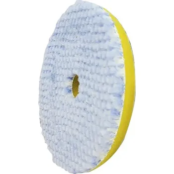 Buff and Shine Uro-Wool Blue/White Cutting (Yellow Foam) – silně korekční vlněný kotouč 150 mm