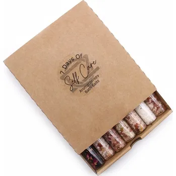 Koupelová sůl Koupelová Sůl v Ampulkách - Dárková Sada 7 kusů