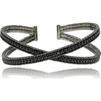 Náramek Yvon Otevřený náramek GLOSSY s fazetovaným sklem a elegantním designem