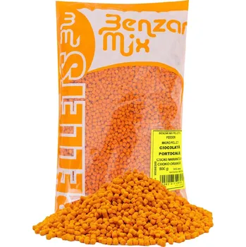 Benzar Mix Mikro Pelety Feeder 800 g 1,5 mm - Čokoláda Pomeranč