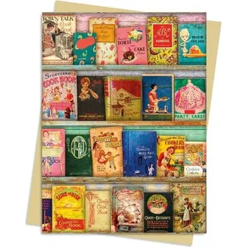 Cizojazyčná kniha Aimee Stewart: Vintage Cook Book Library Greeting Card Pack