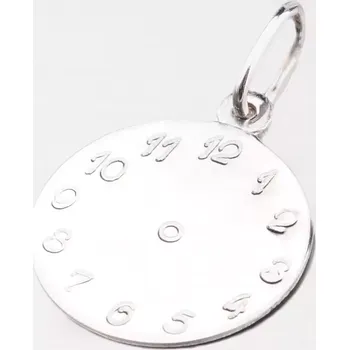 Přívěsek Přívěsek bílé zlato 585 - křtící hodiny 327P-130042