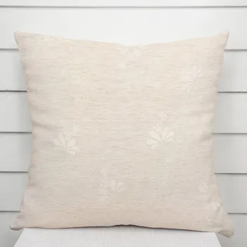 Povlak na polštářek Dekorační povlak na polštář TF-076 Květinový ornament na režném 50 x 60 cm