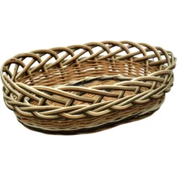 Košík na pečivo Proutěná ošatka oválná-různé velikosti