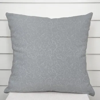 Povlak na polštářek Dekorační povlak na polštář TF-086 Ornamenty na šedém 50 x 60 cm