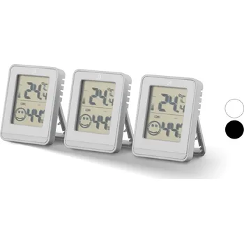 AURIOL® Teploměr a vlhkoměr, 3dílná sada