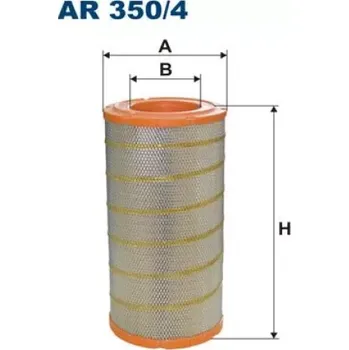 Vzduchový filtr FILTRON Vzduchový filtr AR 350/4